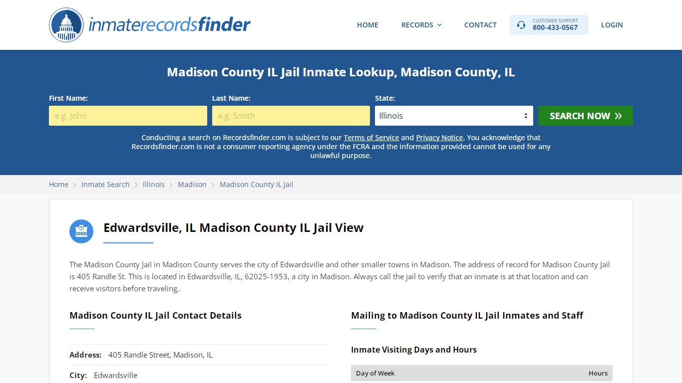 Madison County IL Jail Roster & Inmate Search, Madison ...